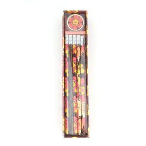 Vera Bradley Buttercup Pencils & Sharpener Box Set NWOT